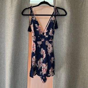 Lulus floral romper